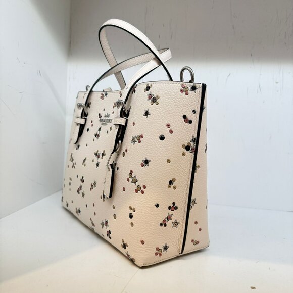 coach Mollie Tote Bag 25 With Star Print ccv87 - Picture 3 of 7